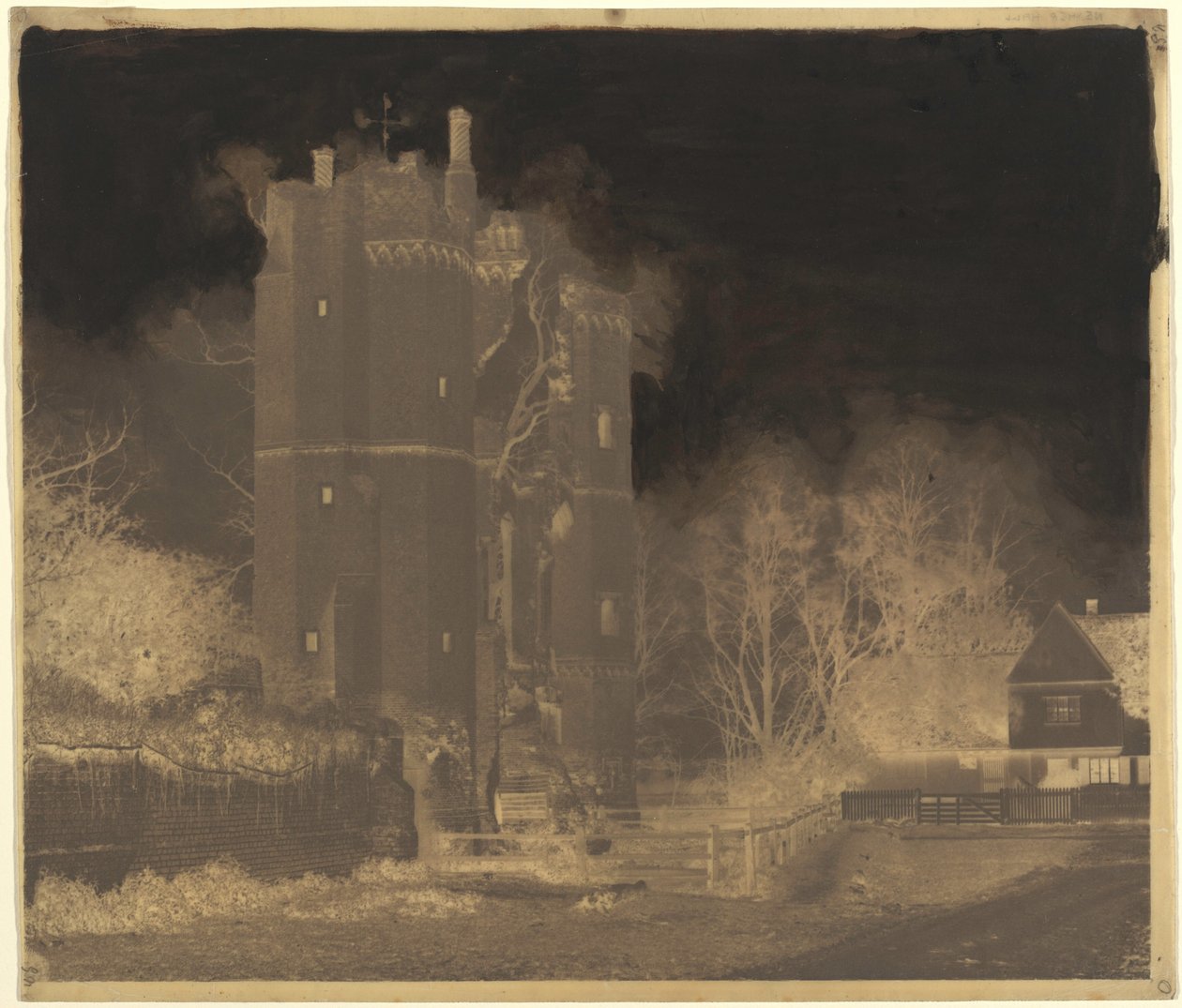 Nether Hall,1850 (foto) de William Robert Baker