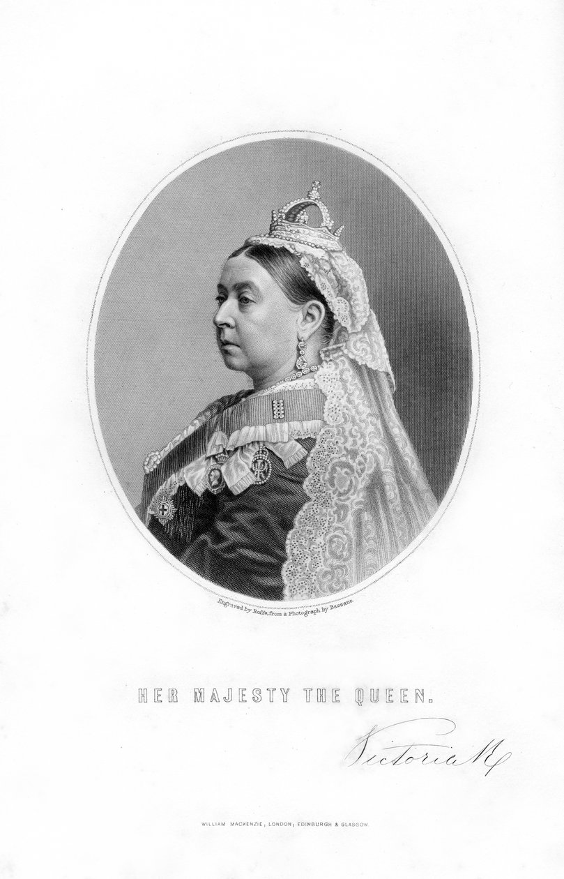Reina Victoria, Reina del Reino Unido de Gran Bretaña e Irlanda, 1899 de William Roffe