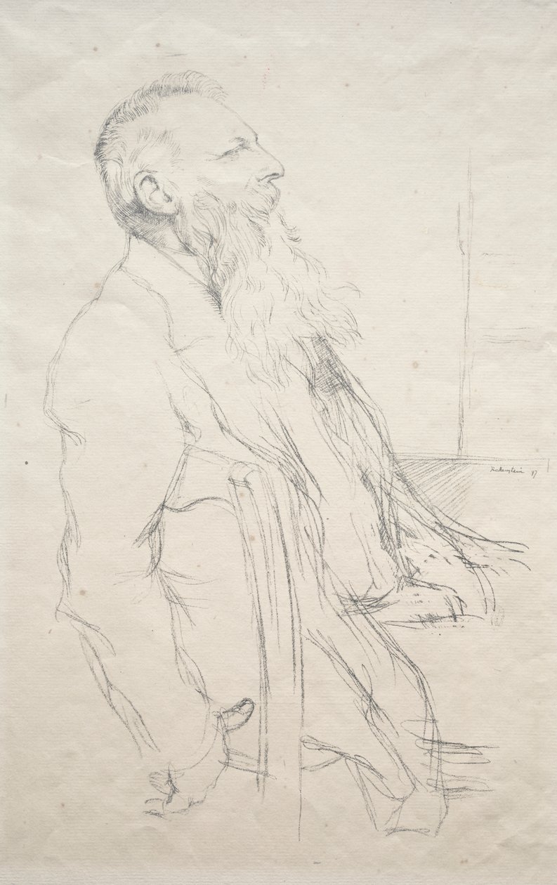 Auguste Rodin de William Rothenstein