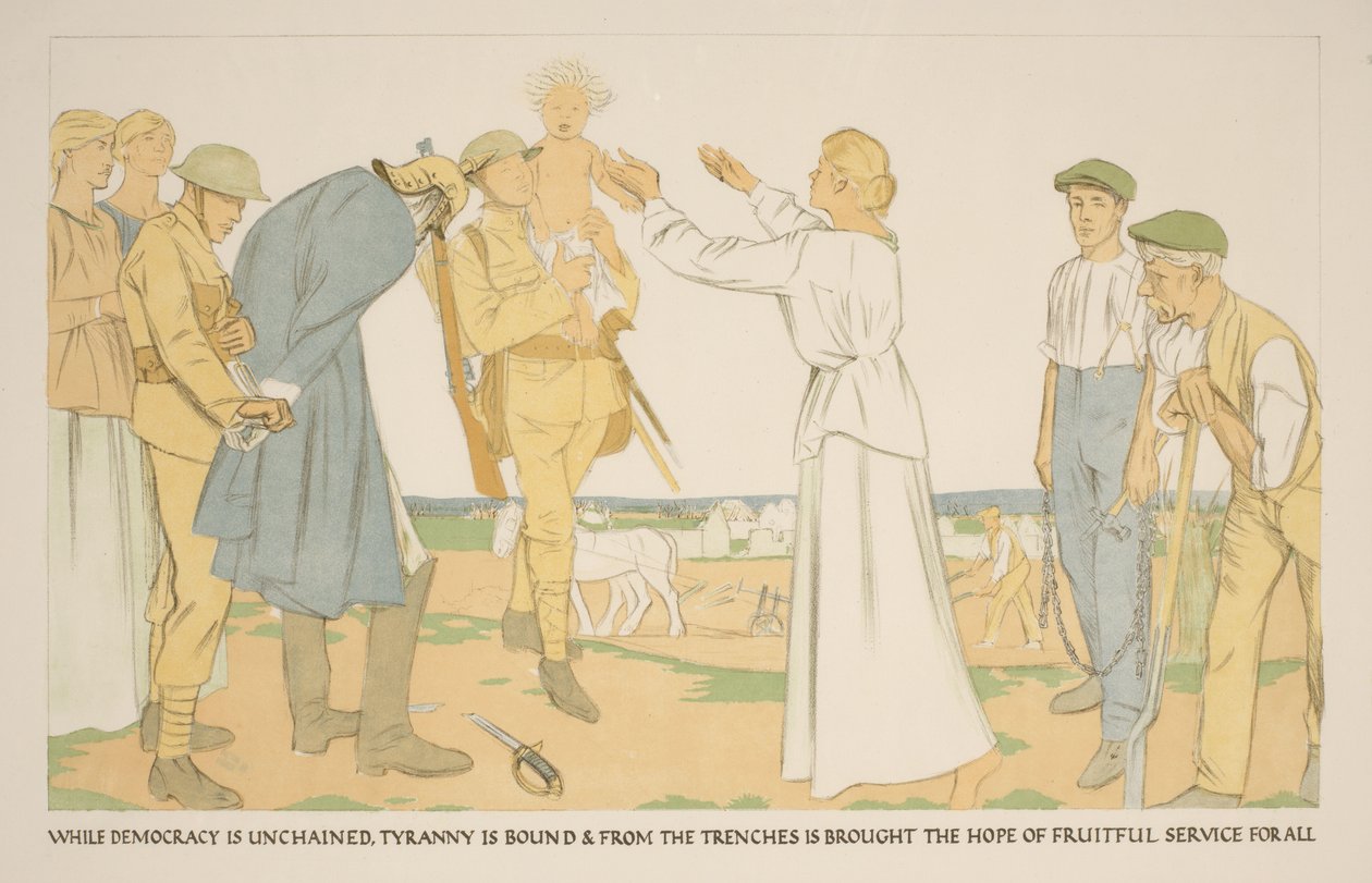 Granjeros y soldados en la tierra. El triunfo de la democracia (título original) Gran guerra: los esfuerzos y los ideales de Gran Bretaña (título de la serie) The Great War: Britain