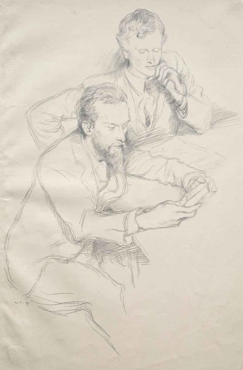 Ricketts y Shannon de William Rothenstein