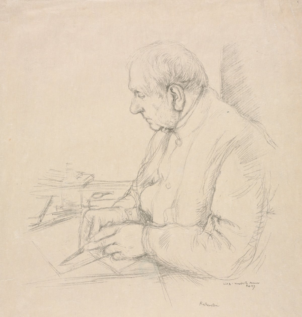 Sir Francis Seymour Haden, 1897 de William Rothenstein