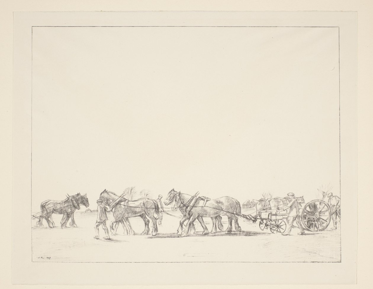 Siembra con caballos de tiro Perforación (título original) Gran guerra: los esfuerzos y los ideales de Gran Bretaña (título de la serie) The Great War: Britain