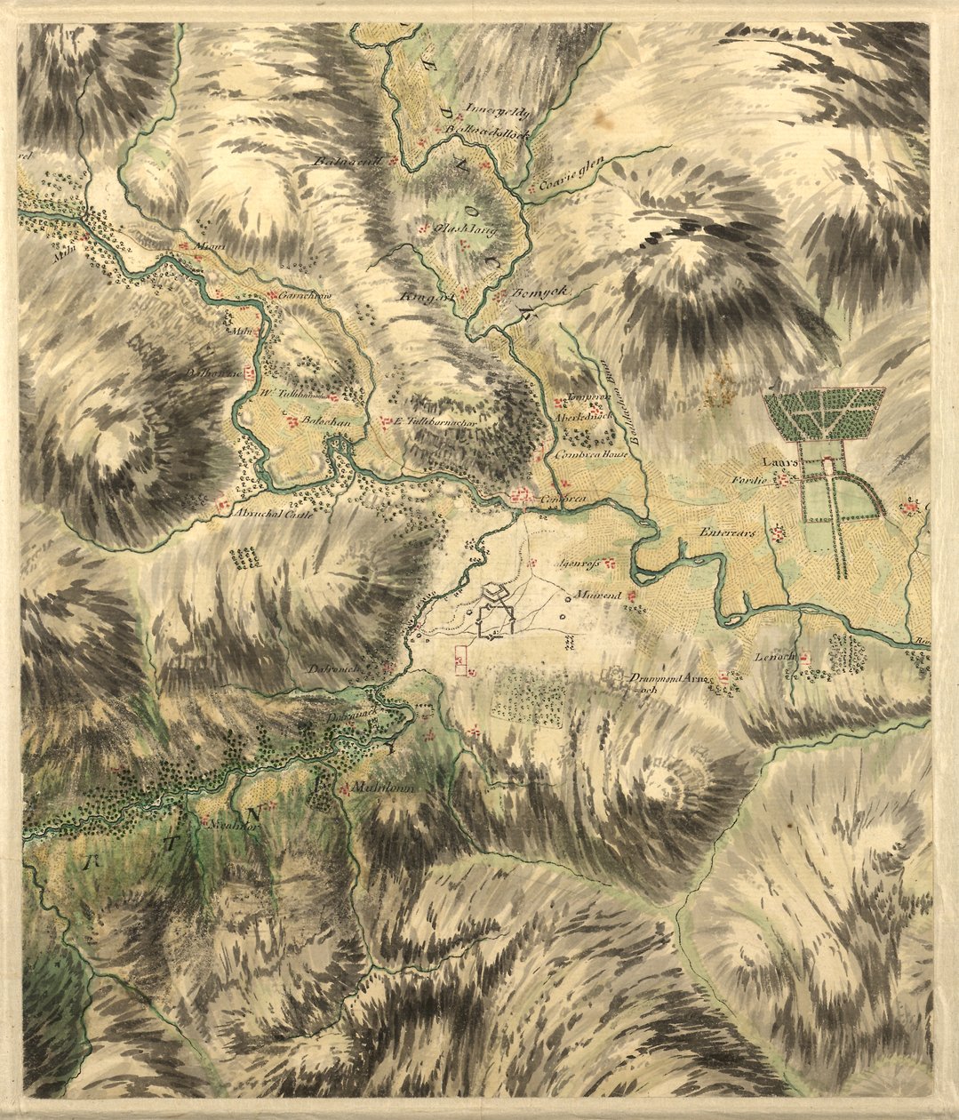 Roy Military Survey of Scotland de William Roy