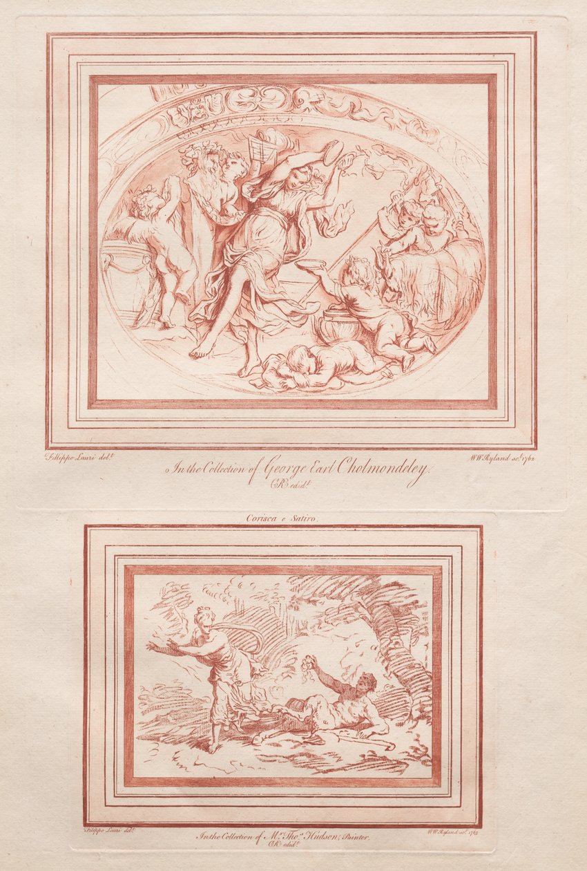 Córcega y Sátiro de William Ryland