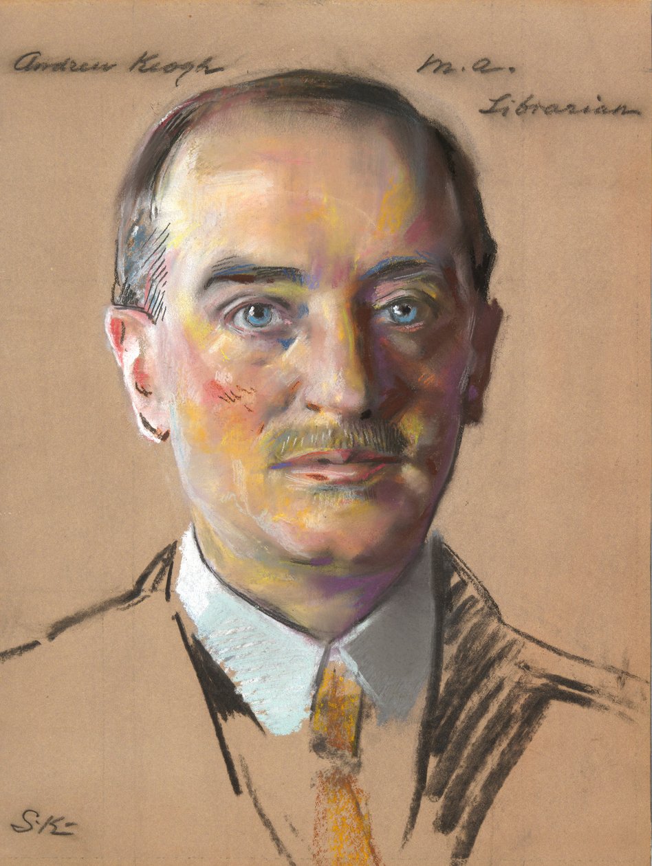 Andrew Keogh, MA 1904, Bibliotecario 1916- de William Sergeant Kendall