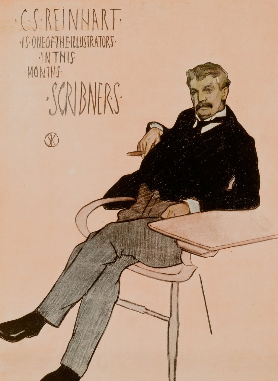 C.S. Reinhart/Is. Uno. de. los. Ilustradores./de.este.mes./de.Scribner. de William Sergeant Kendall