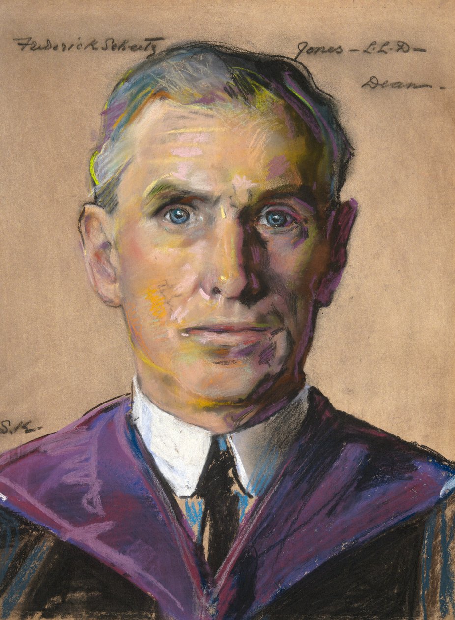 Frederick S. Jones: BA 1884, Decano de la Universidad de Yale 1909- de William Sergeant Kendall