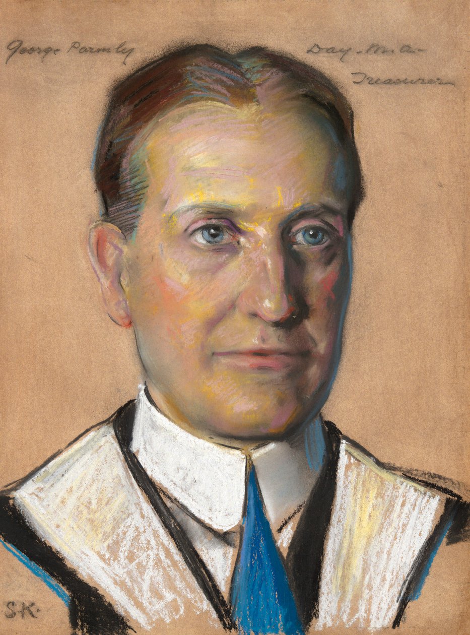 Día de George Parmley, BA 1897, Tesorero de la Universidad de Yale. 1910- de William Sergeant Kendall