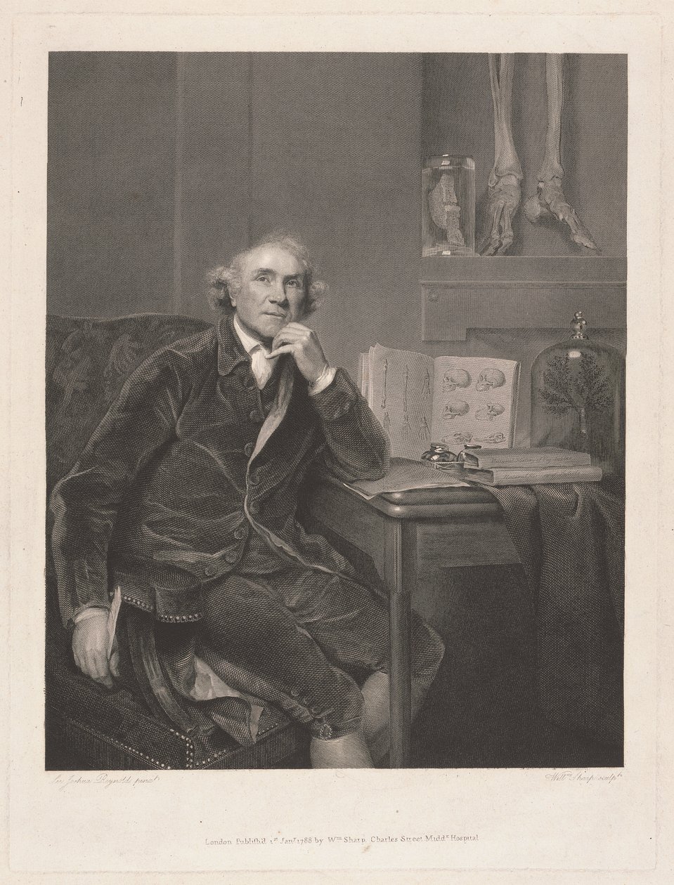 John Hunter, F.R.S. de William Sharp
