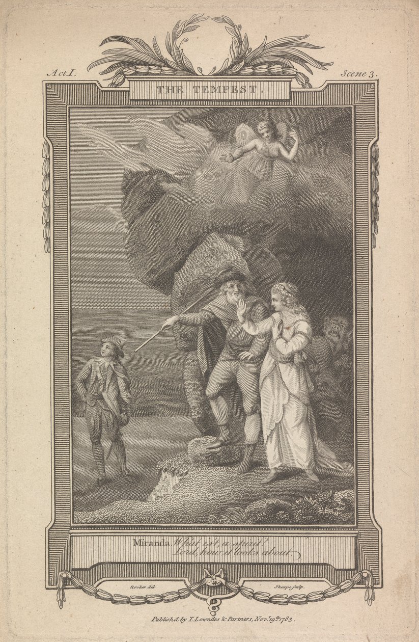 La Tempestad, Acto I Sc. 3 de William Sharp