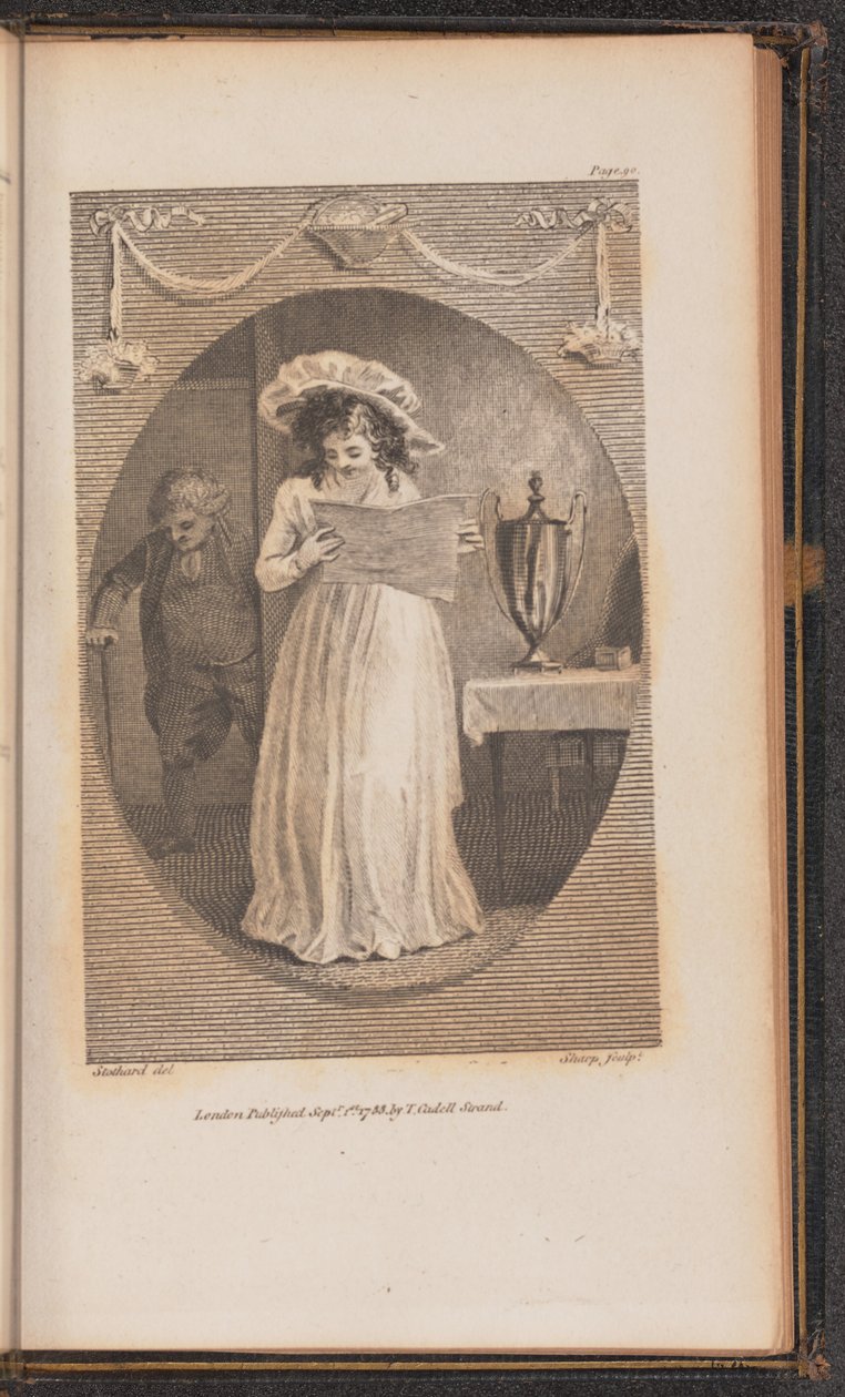 Ilustración para el Canto IV de William Sharp after Thomas Stothard
