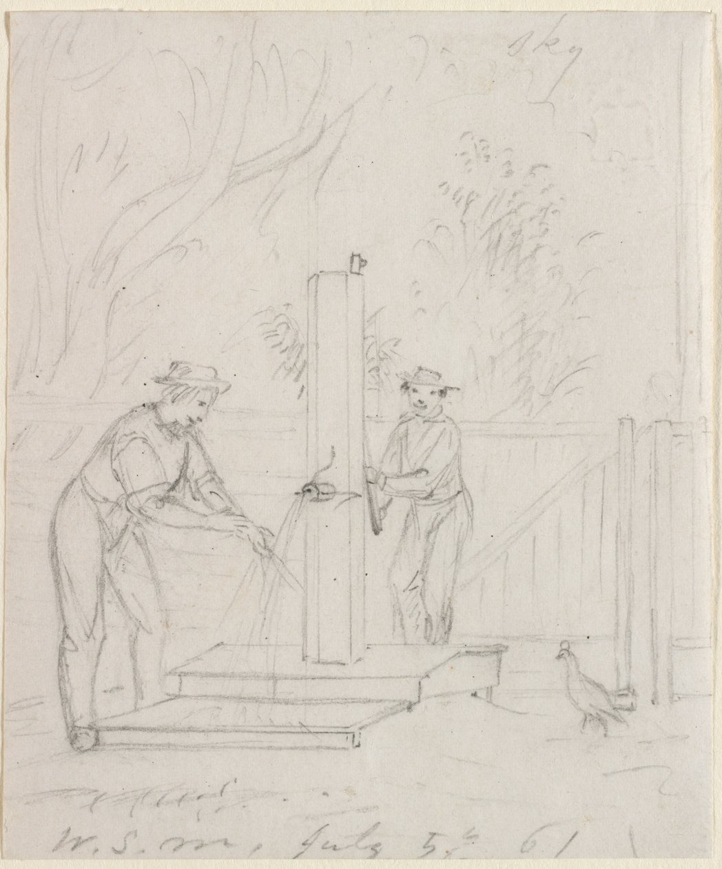 En la bomba de William Sidney Mount
