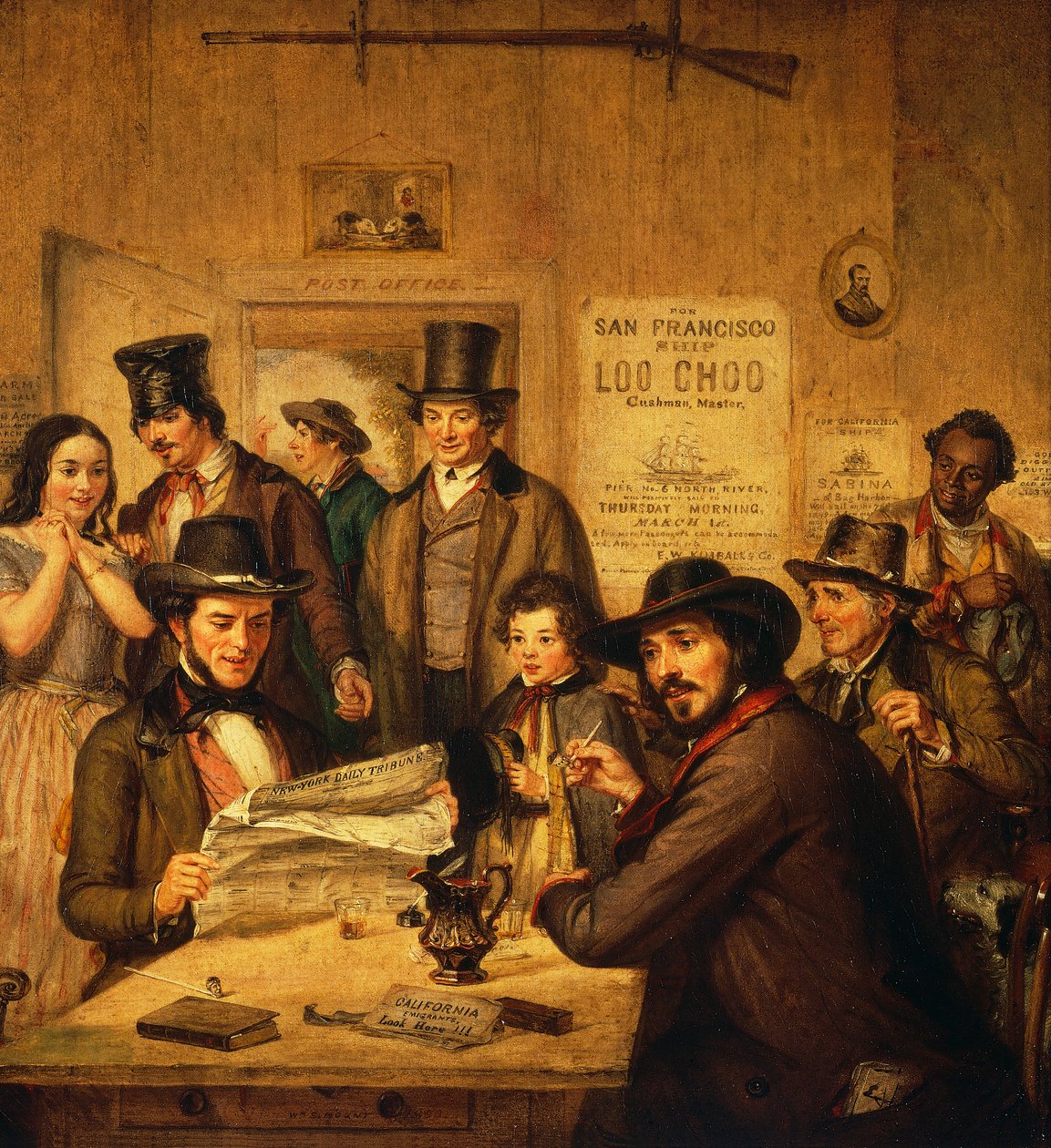 Noticias de California de William Sidney Mount