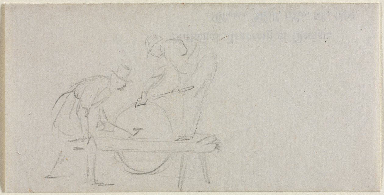 Afilando el hacha de William Sidney Mount