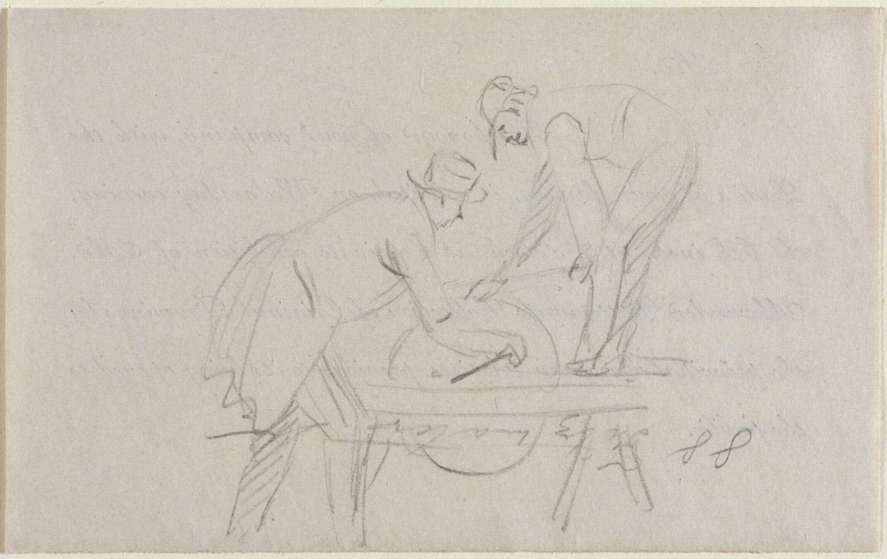 Afilando el hacha de William Sidney Mount
