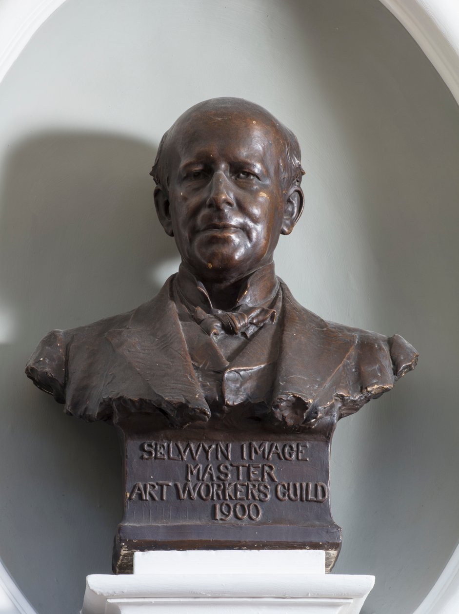 Busto de Selwyn Image, 1900 de William Silver Frith