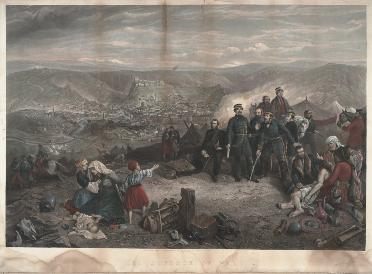 La defensa de Kars de William Crimea Simpson