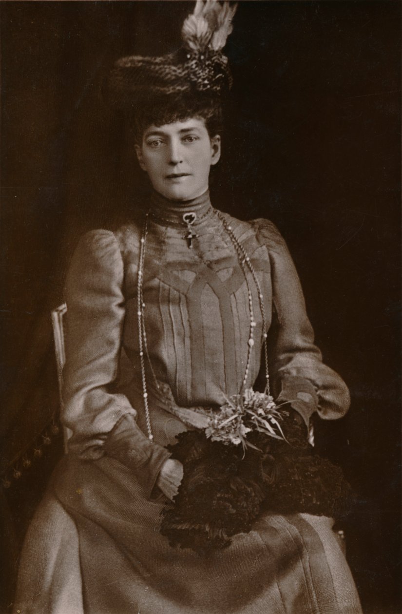 Alejandra, reina consorte del rey Eduardo VII del Reino Unido, 1905 de William Slade Stuart