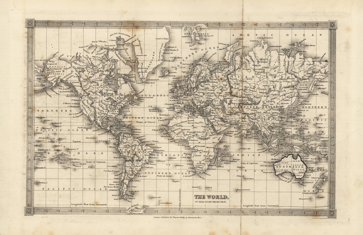 Mapa del Mundo de William Smellie