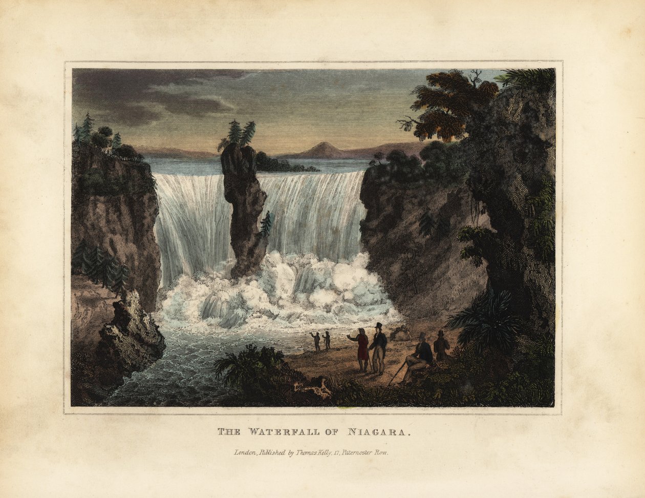 La cascada del Niágara de William Smellie