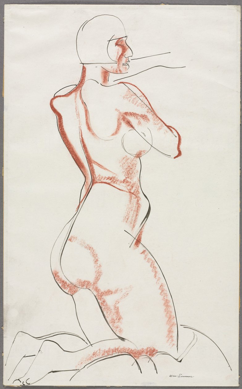 Figura desnuda de William Sommer