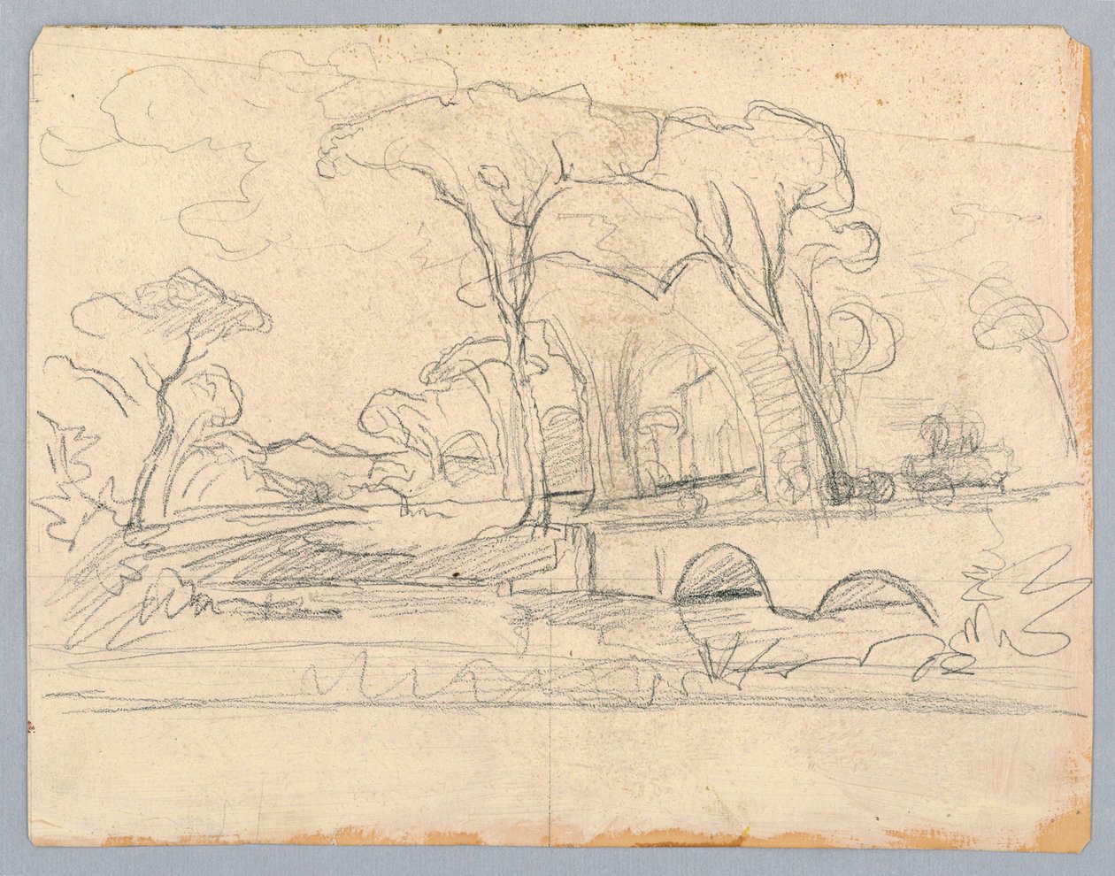 Estudio de Paisaje de William Stanley Haseltine