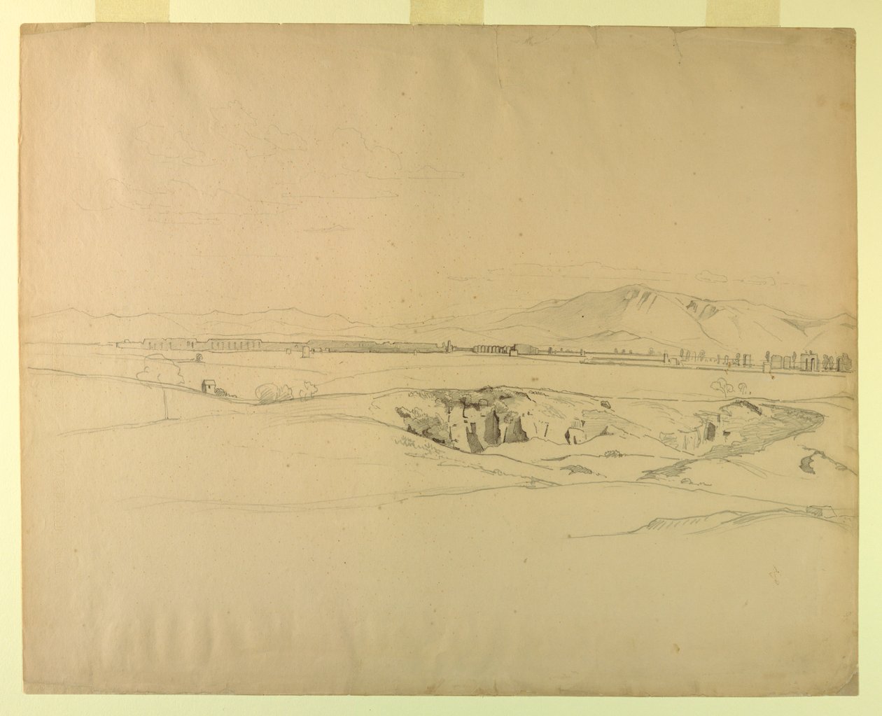 Estudio de paisaje de William Stanley Haseltine