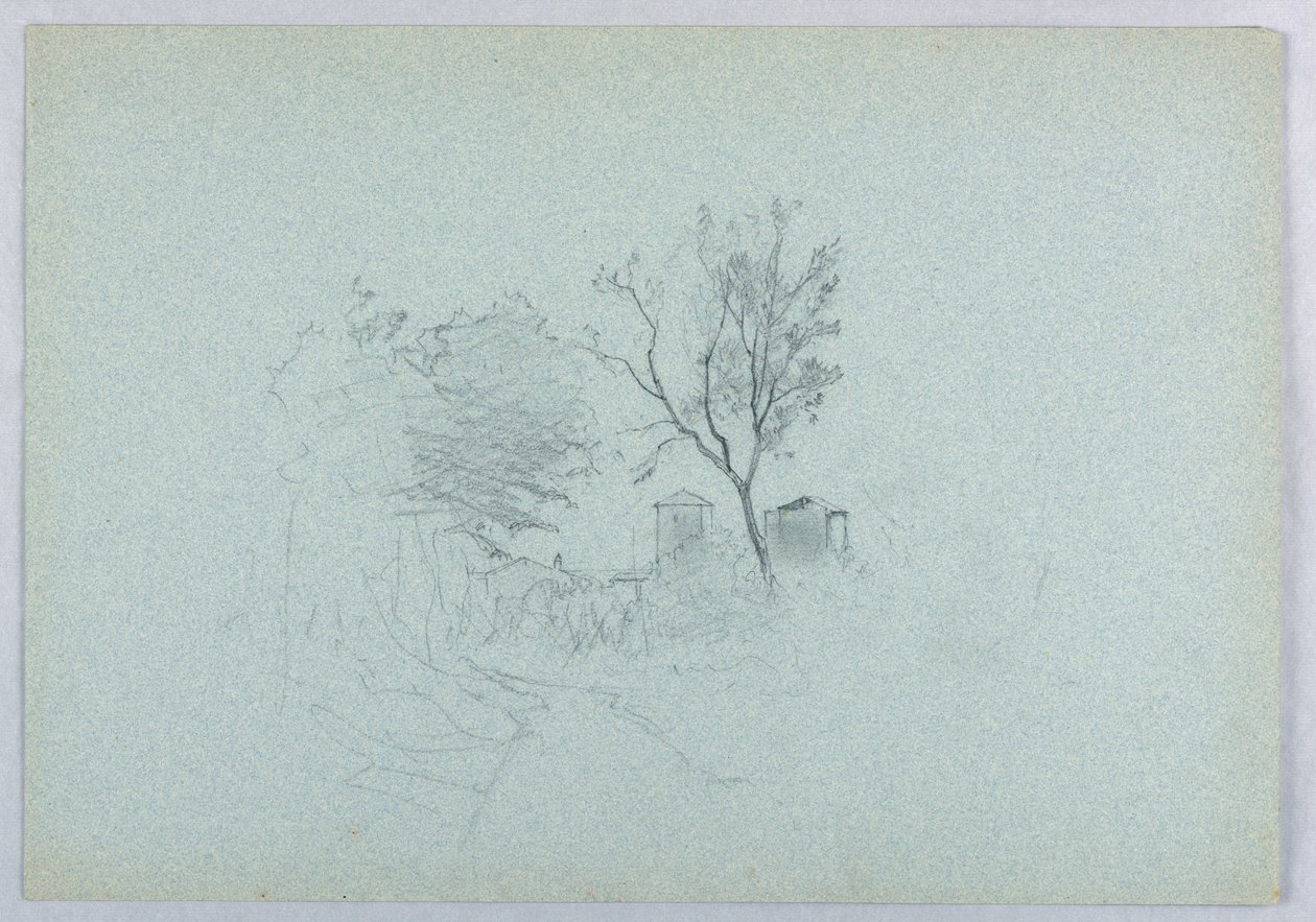 Estudio de paisaje de William Stanley Haseltine