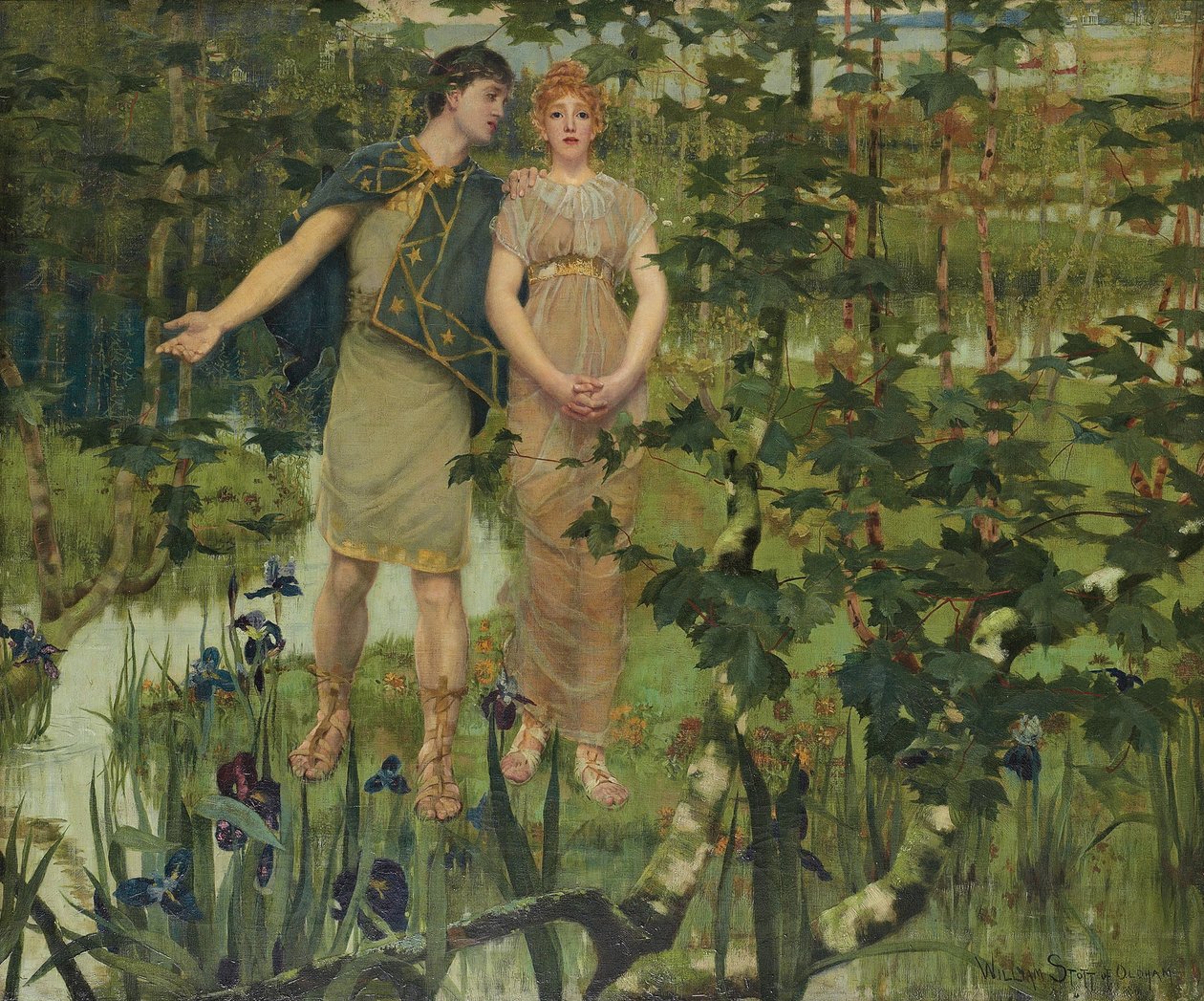 El valle feliz de William Stott