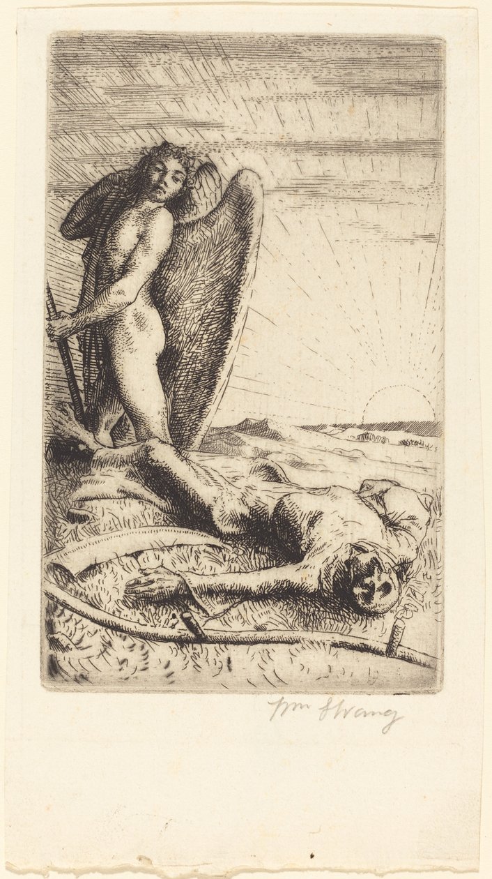 La muerte derrotada de William Strang