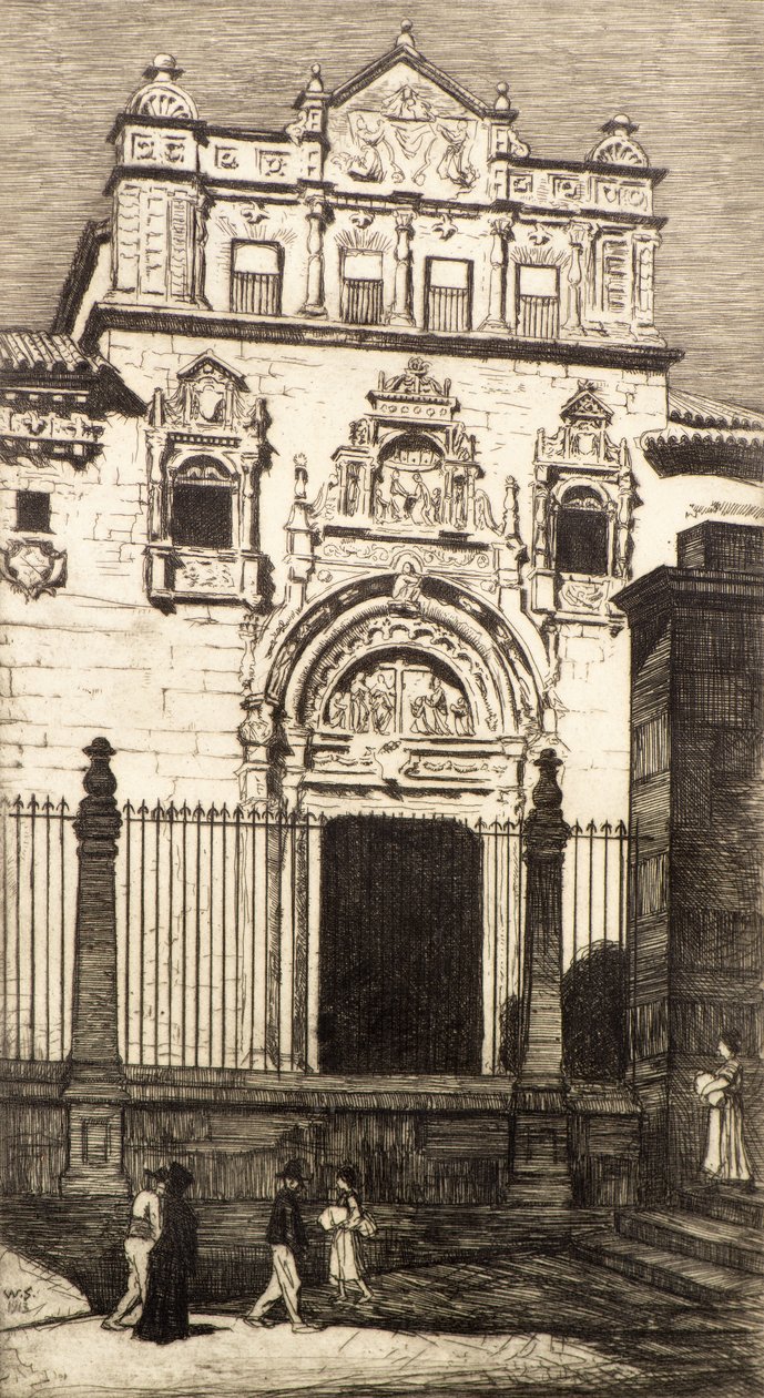 Entrada, Santa Cruz, Toledo de William Strang
