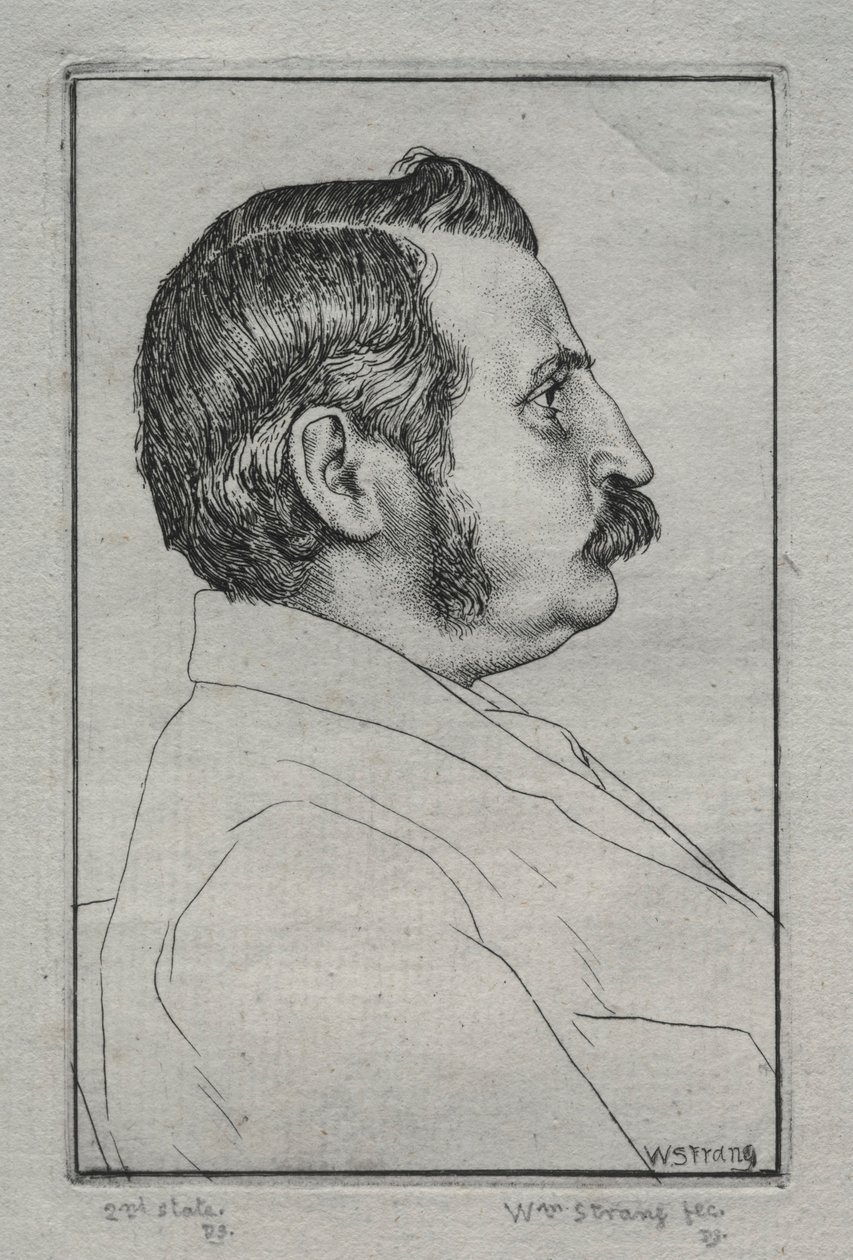 Henry Austin Dobson, No. 2, 1894 de William Strang