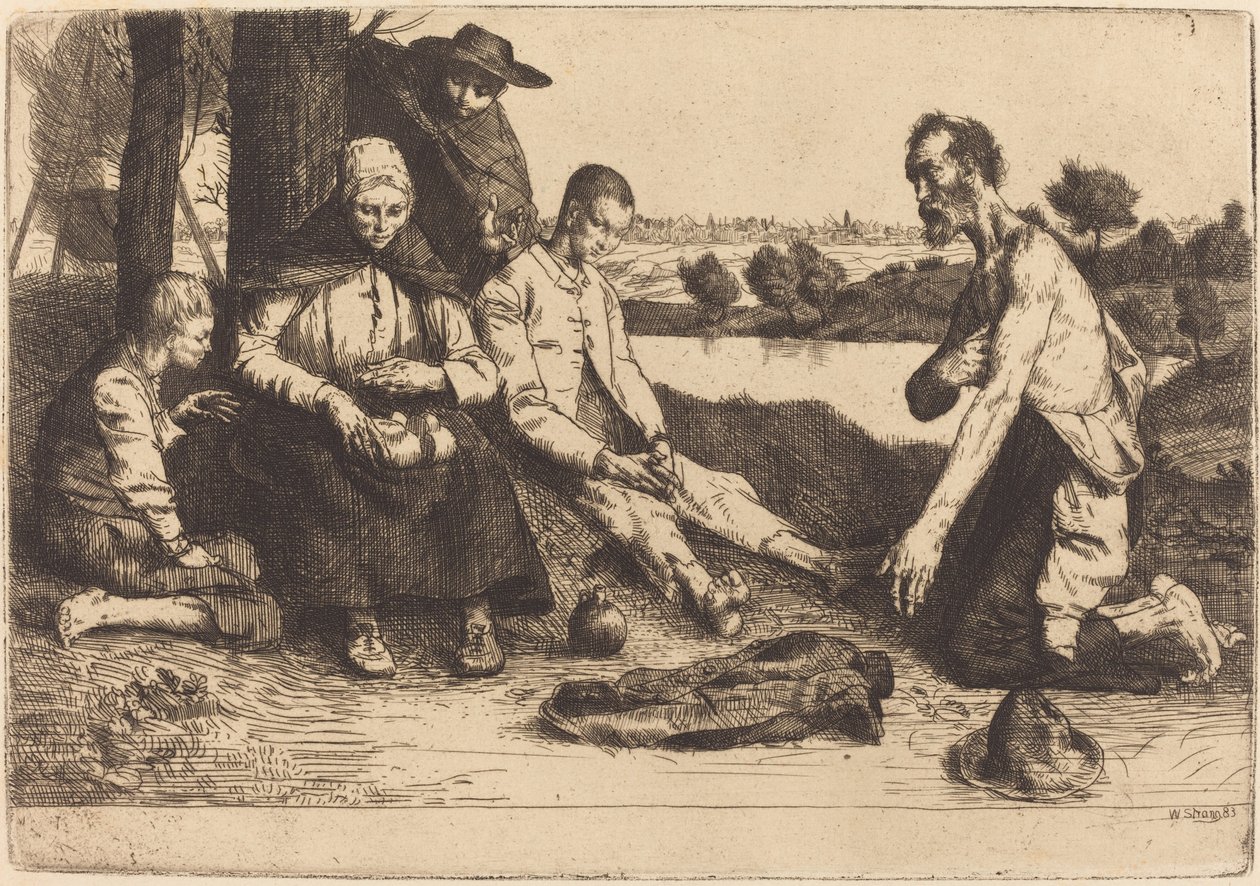 Hora de la comida de William Strang