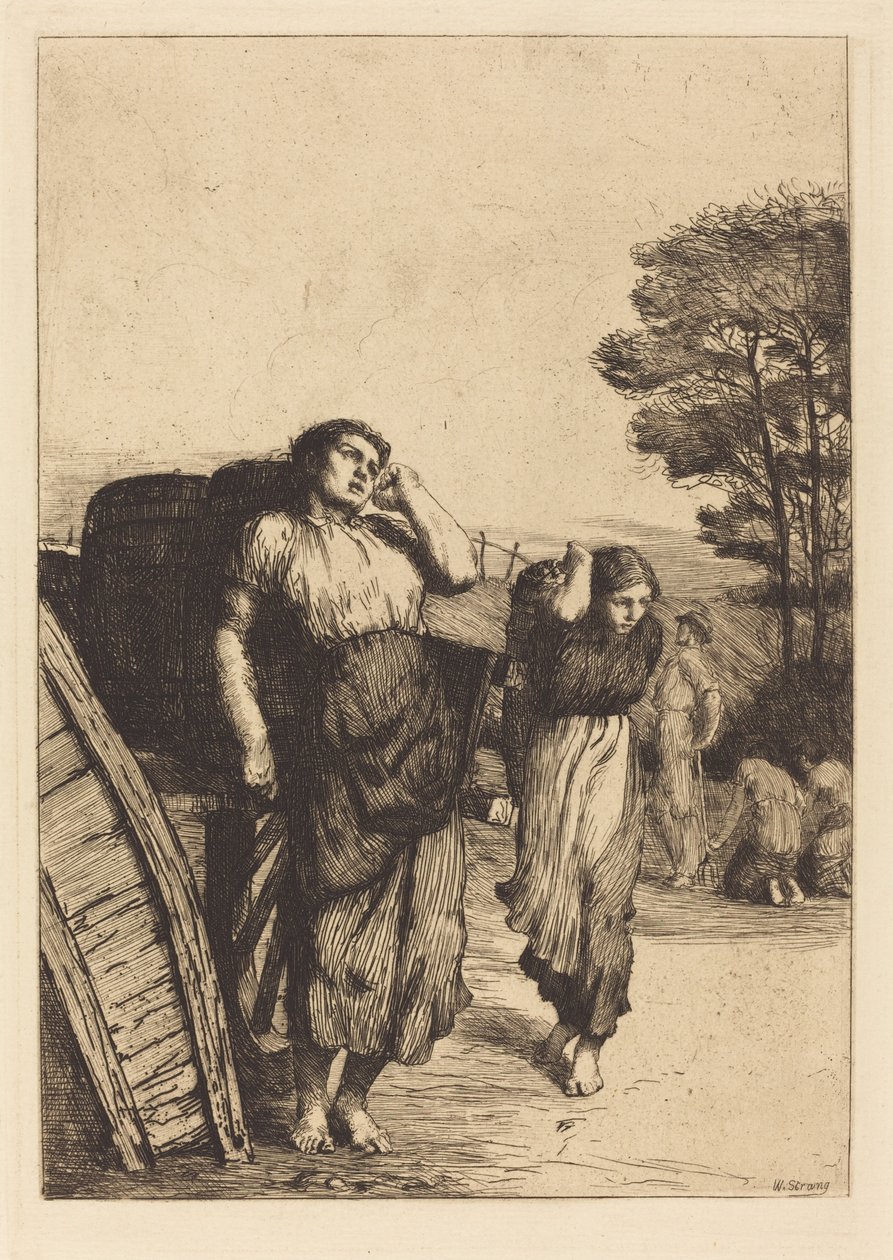 Recolección de patatas de William Strang