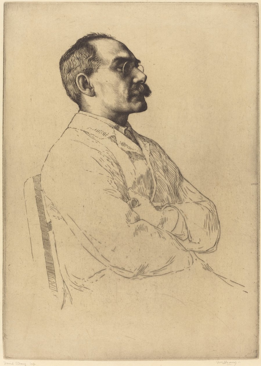 Rudyard Kipling de William Strang
