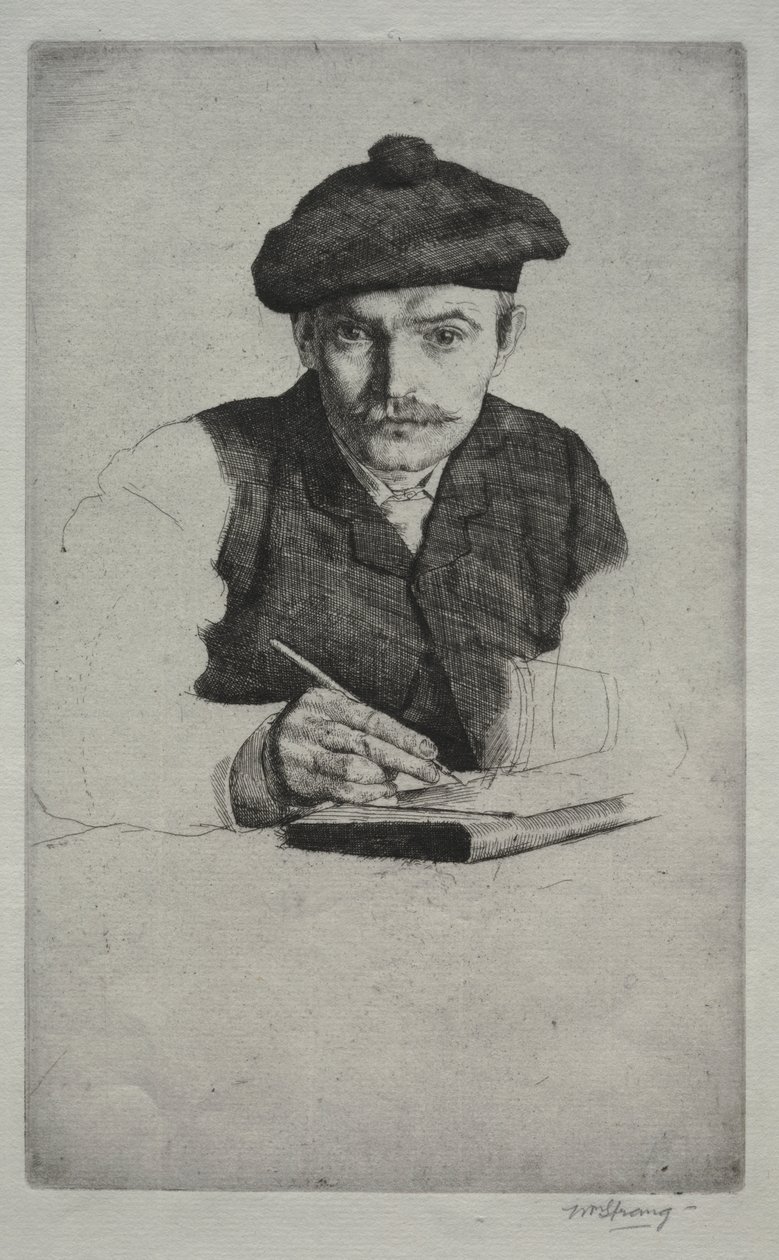 Autorretrato de William Strang