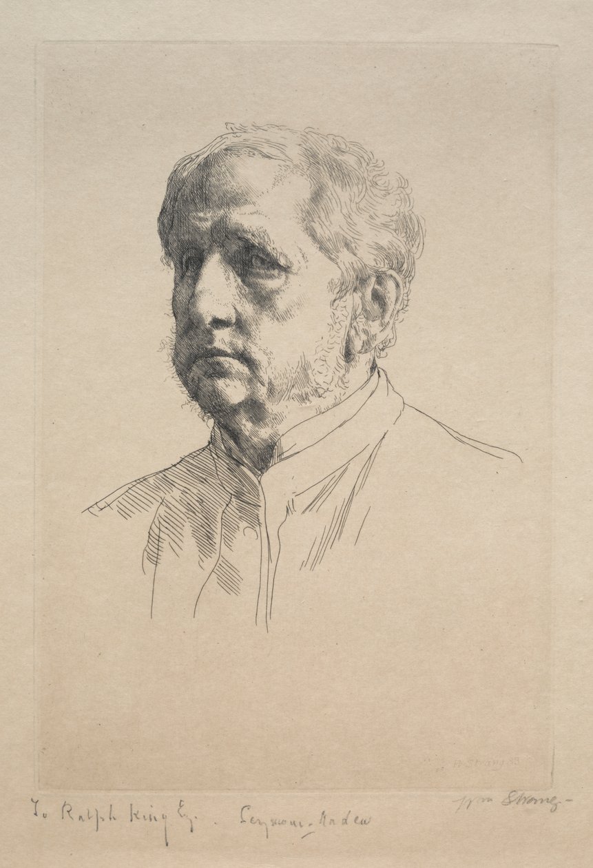 Sir Francis Seymour Haden de William Strang