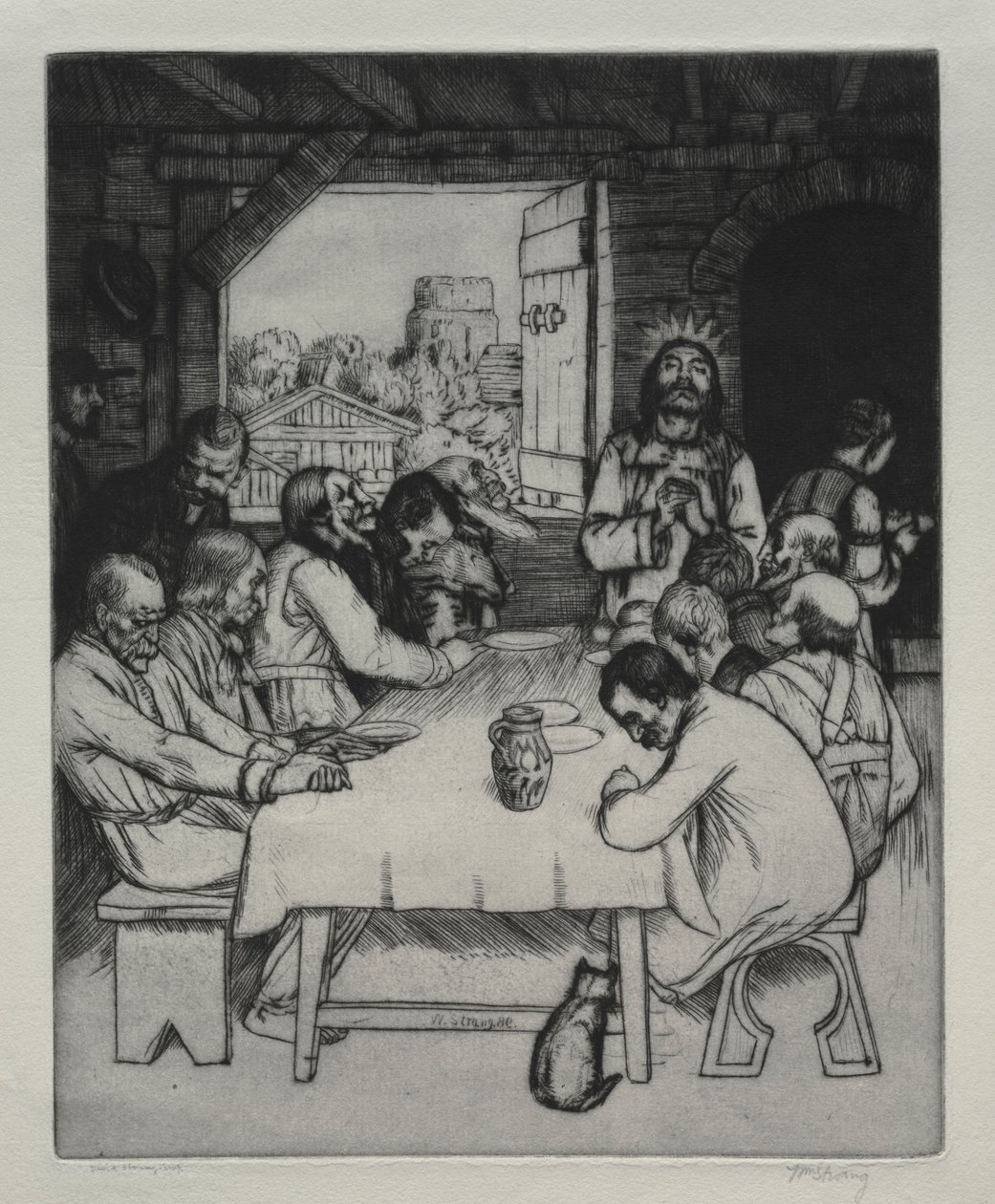 The Last Supper de William Strang