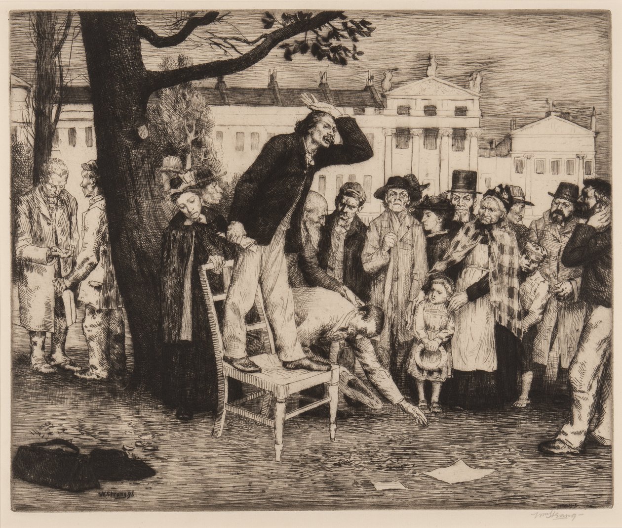 Los socialistas, 1892 de William Strang