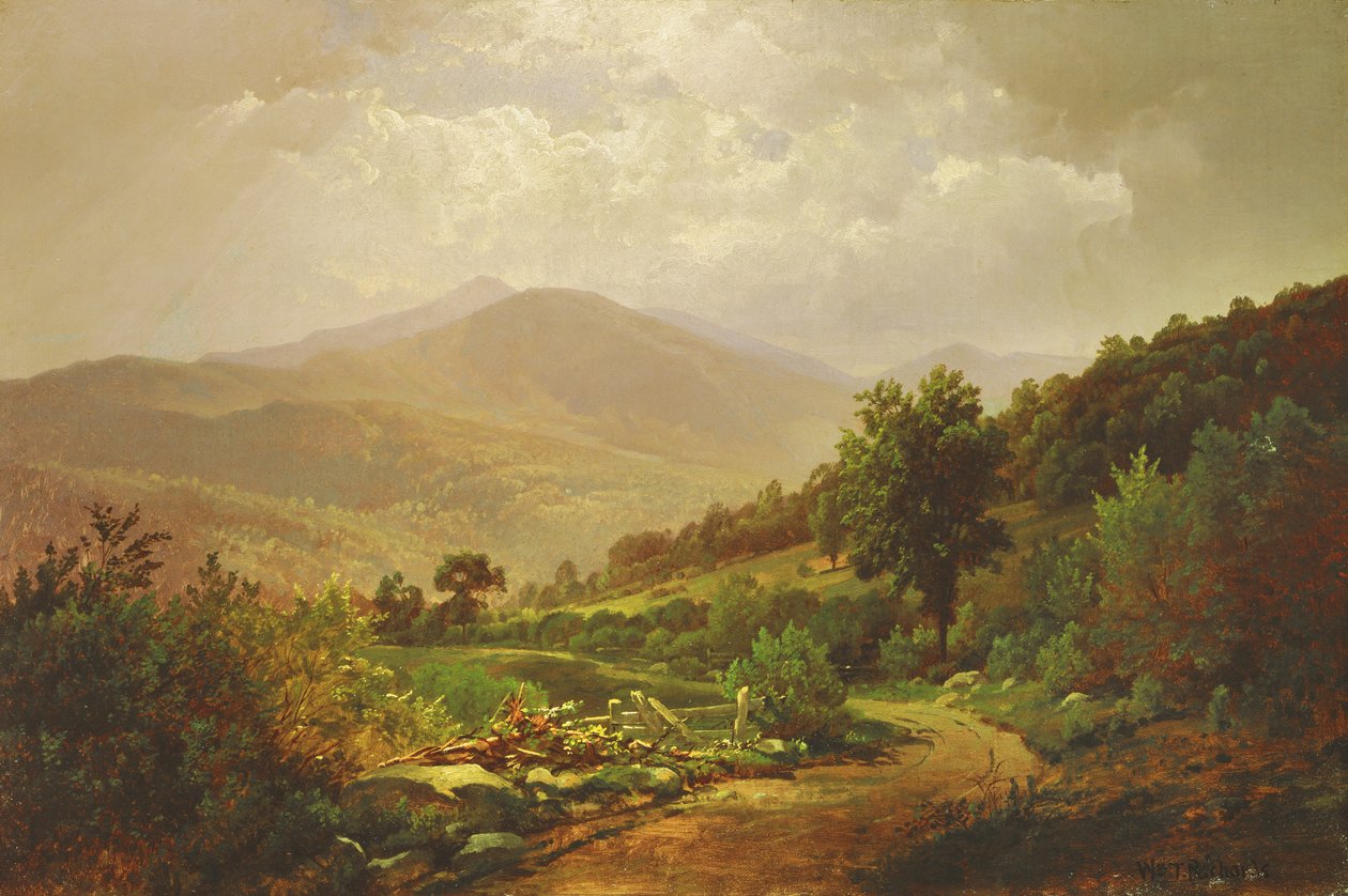 Valle Bouquet en los Adirondacks de William Trost Richards
