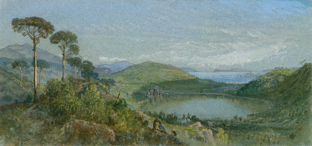 Lago Avernus, ca. 1867-70 de William Trost Richards