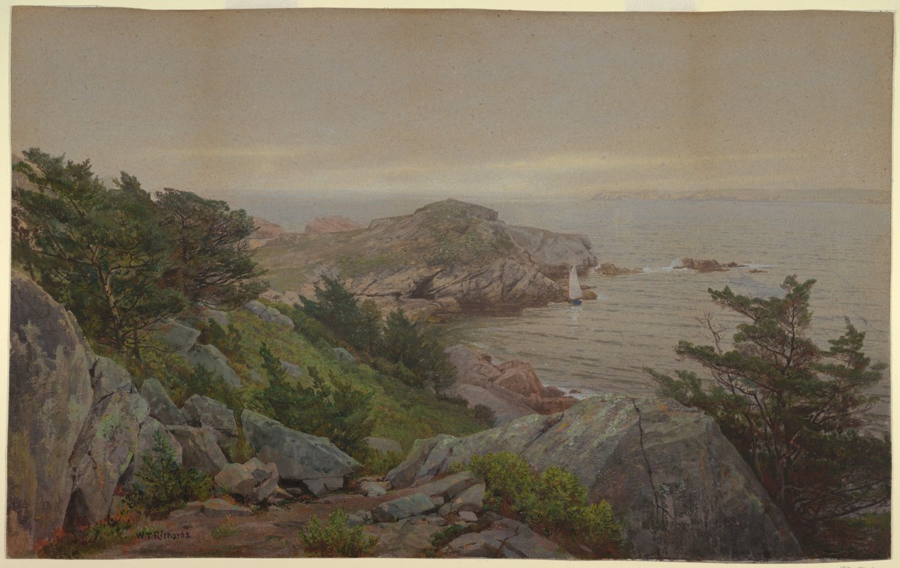Ensenada de caballa de William Trost Richards