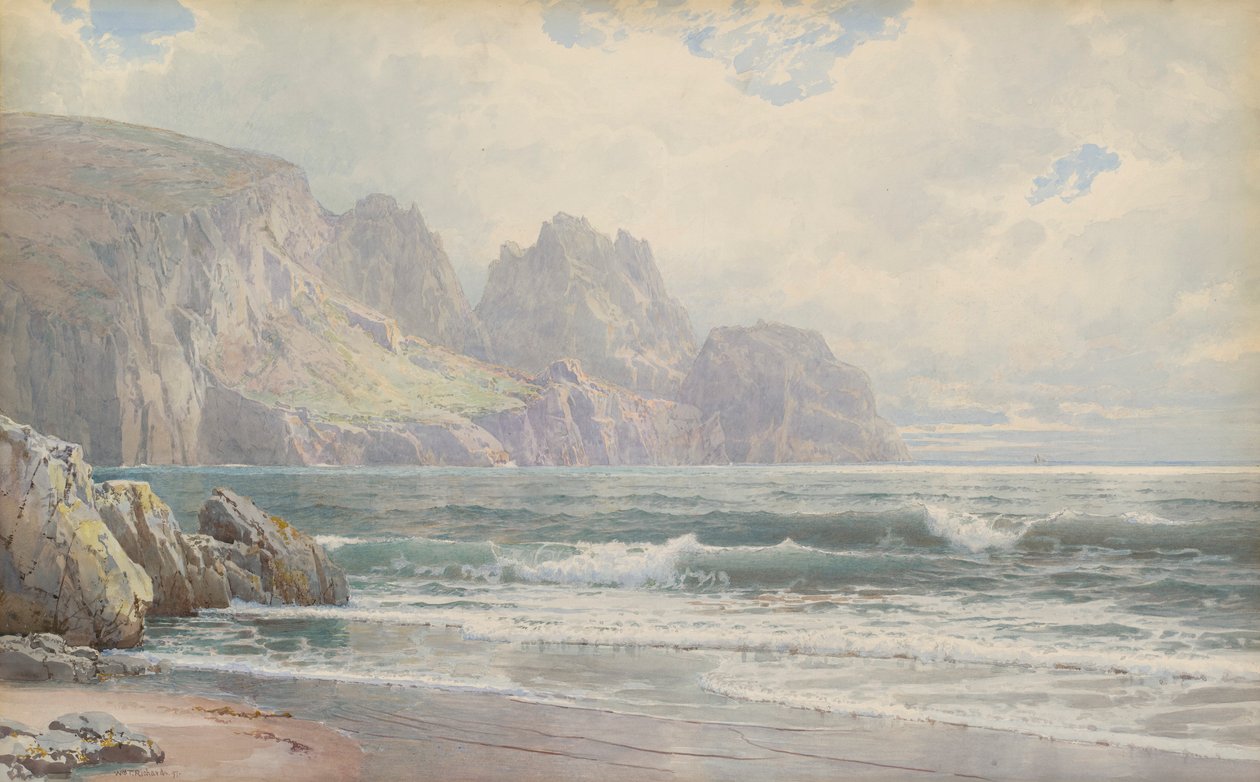 Costa rocosa de William Trost Richards