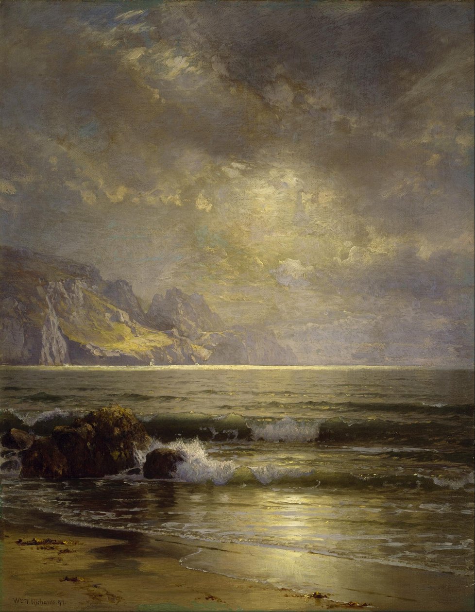 Paisaje marino de William Trost Richards