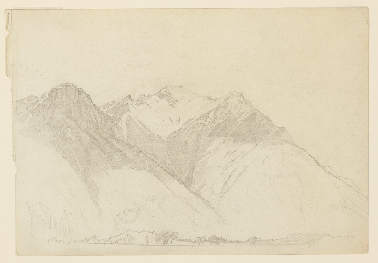 Estudio de paisaje de William Trost Richards