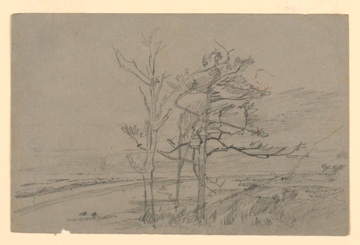 Estudio de paisaje de William Trost Richards