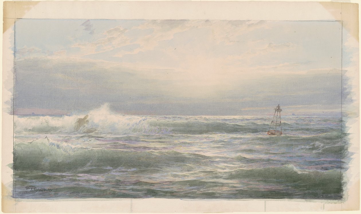 La boya de campana de William Trost Richards
