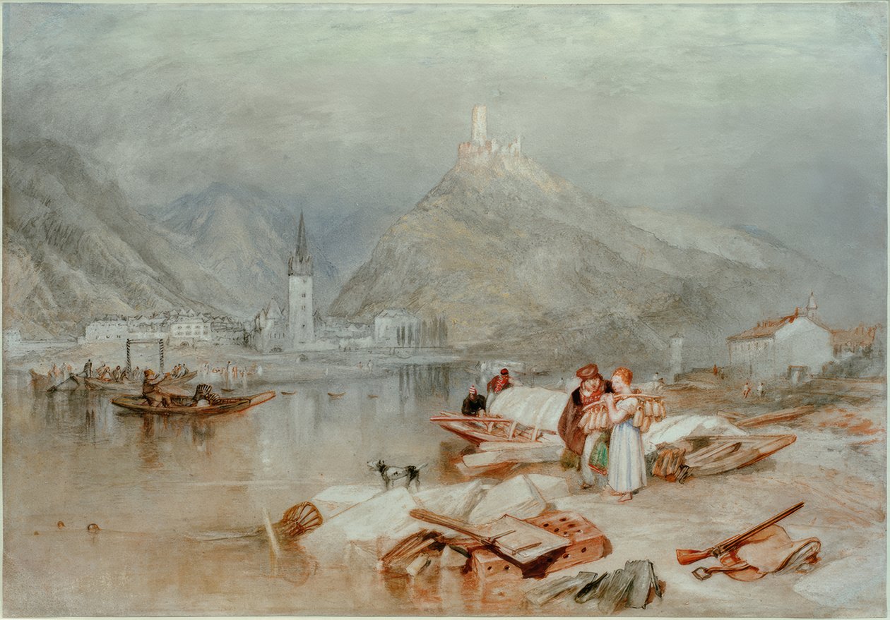 Bernkastel en el Mosela de Joseph Mallord William Turner