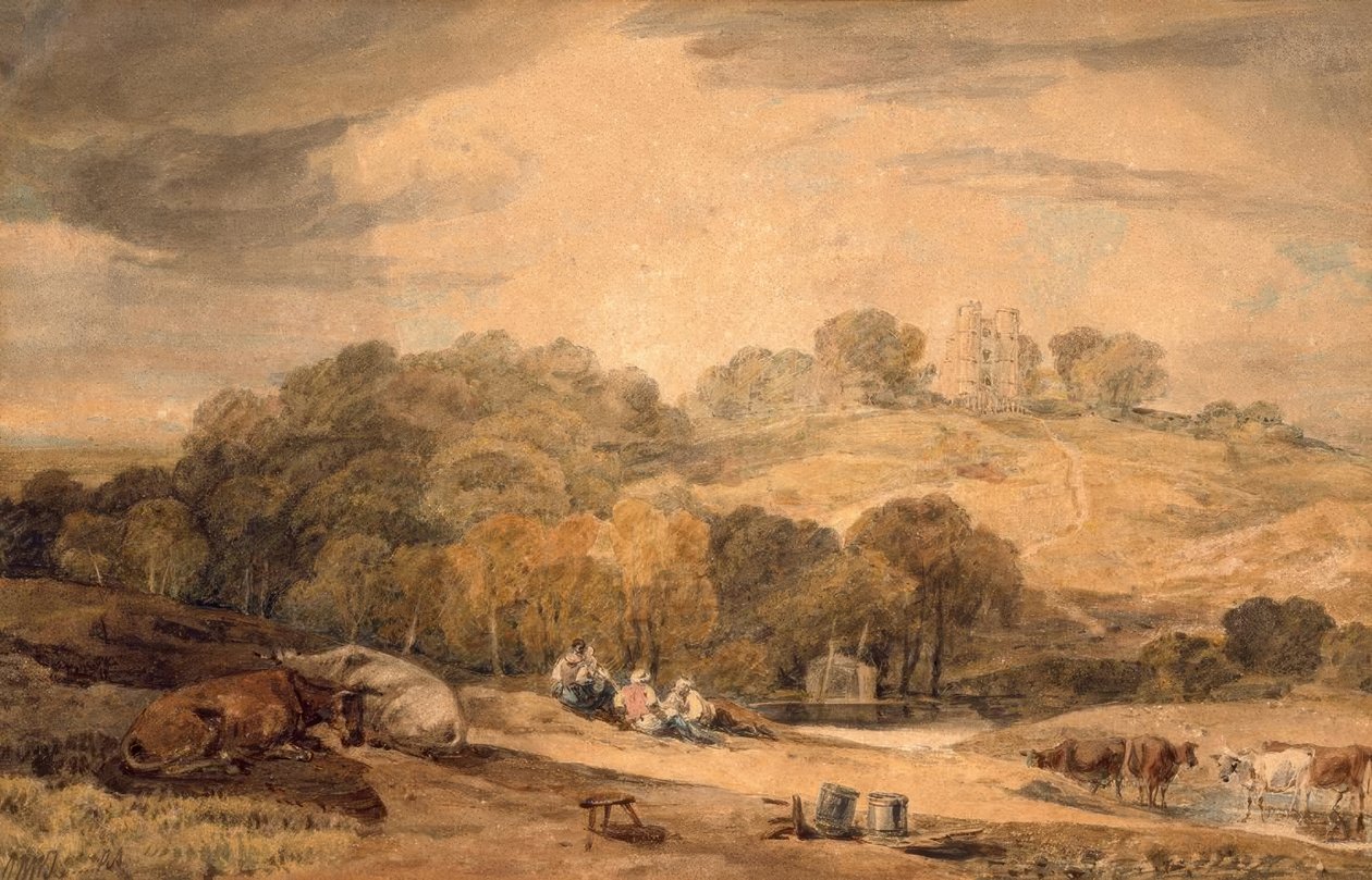 Castillo de Donnington, Newbury, Berkshire de Joseph Mallord William Turner